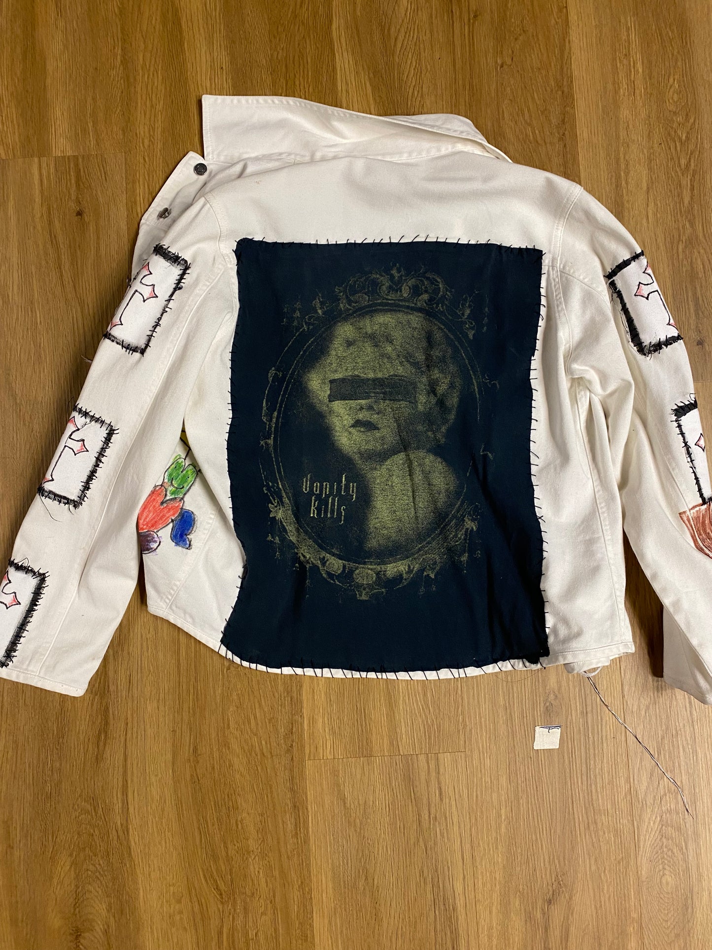 Purgatory Custom Clothing Goldie art jacket